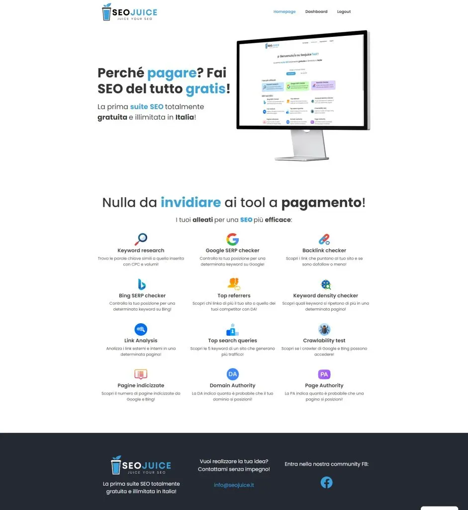 SEOJuice sfrutta l' AI