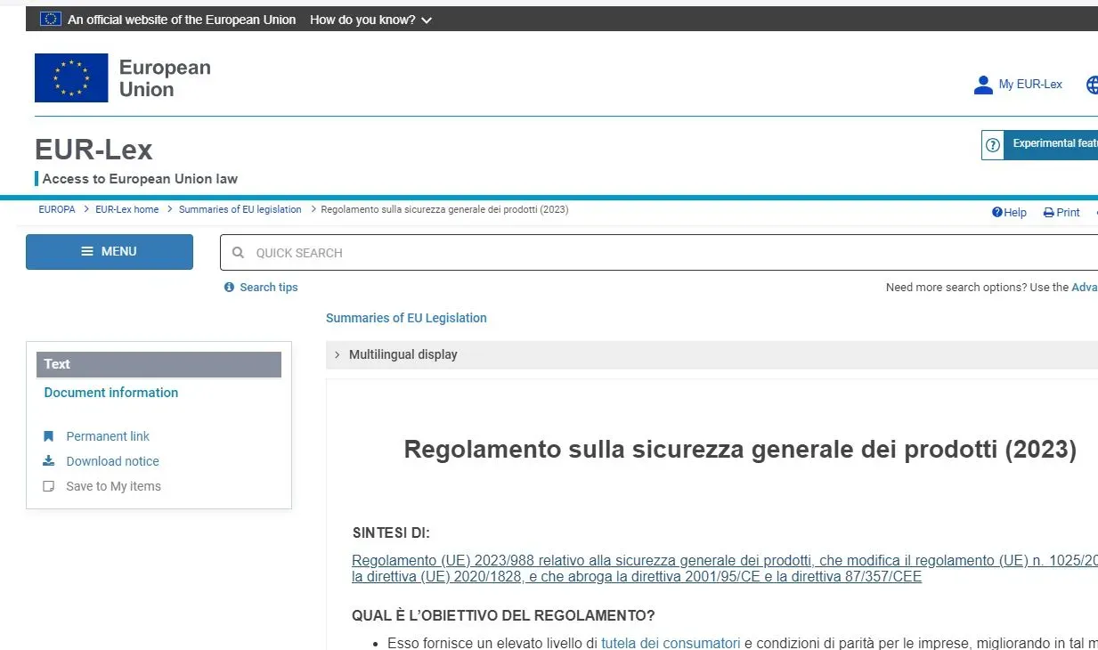 normativa siti web e ecommerce