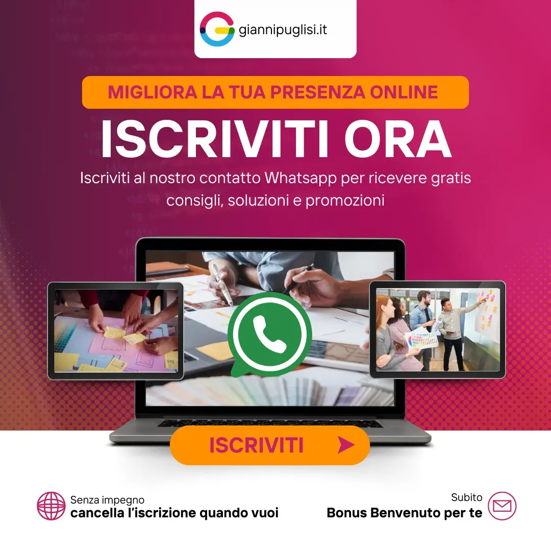 Iscriviti ora iscriviti