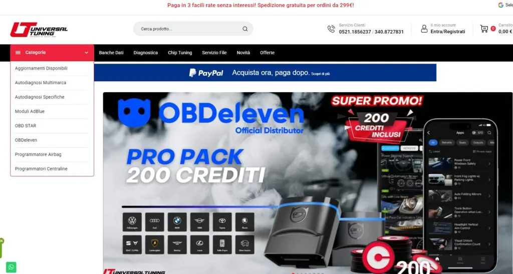 Gianni Puglisi 26 Universaltuning